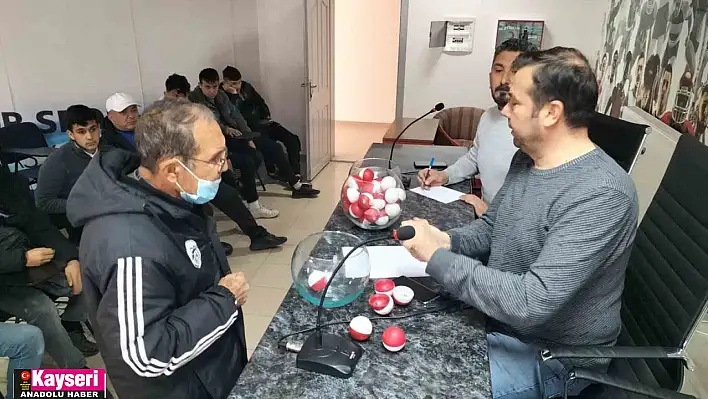 Kayseri U17 Ligi fikstür çekimi yapıldı