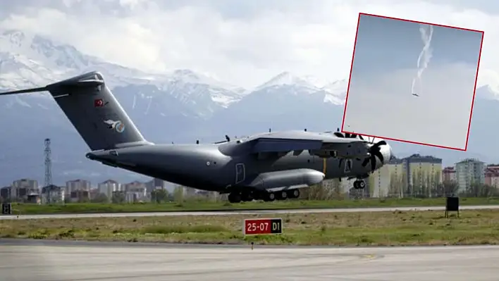 Kayseri ülke gündeminde: Düşen uçak 12. Hava Üssü'ne mi ait?