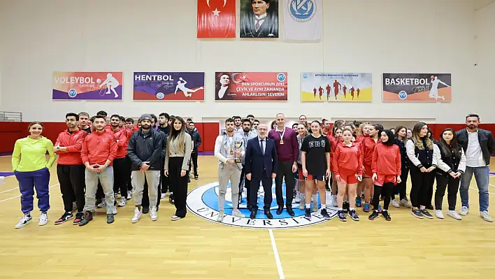 Kayseri Üniversitesi, sportif etkinliklerle şehre enerji katıyor