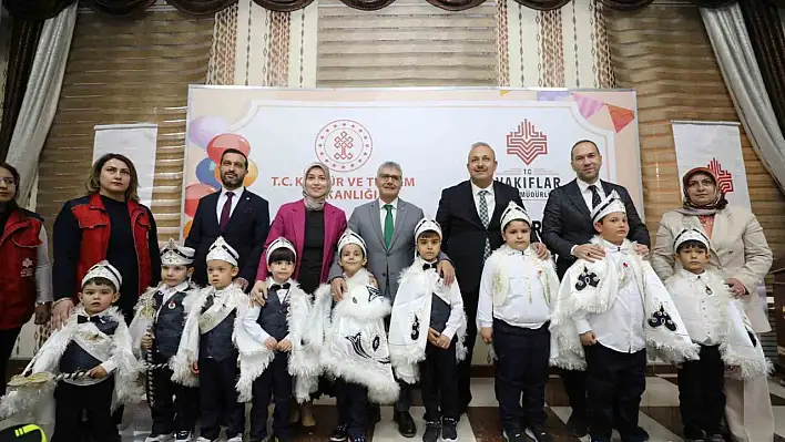 Kayseri Vakıflar Bölge Müdürlüğü'nden sünnet şöleni!