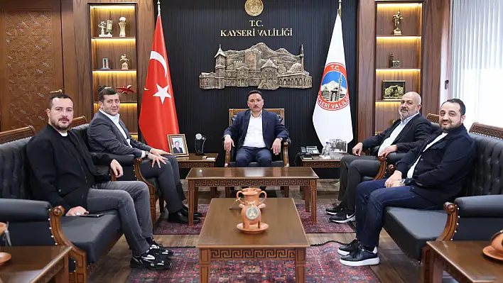 Kayseri Valiliği'nde kritik 'Kayserispor' zirvesi...
