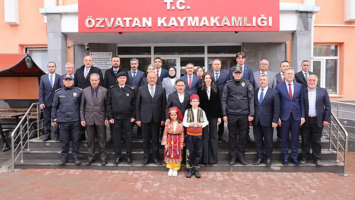 Kayseri Valisi Gökmen Çiçek'ten Özvatan'a önemli ziyaret