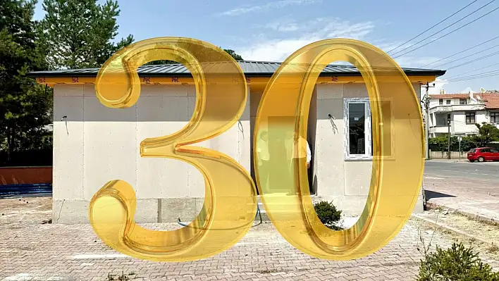 Kayseri'ye 30 tane yapılacak – Çalışmalar başladı!