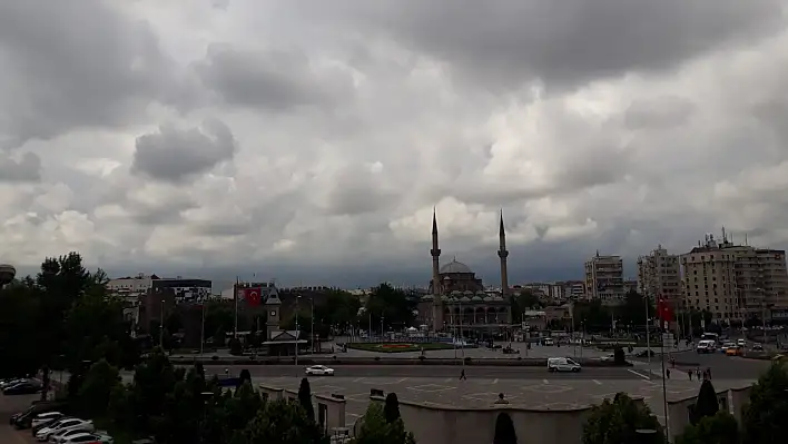 Kayseri'ye bugün yağmur yağacak mı?