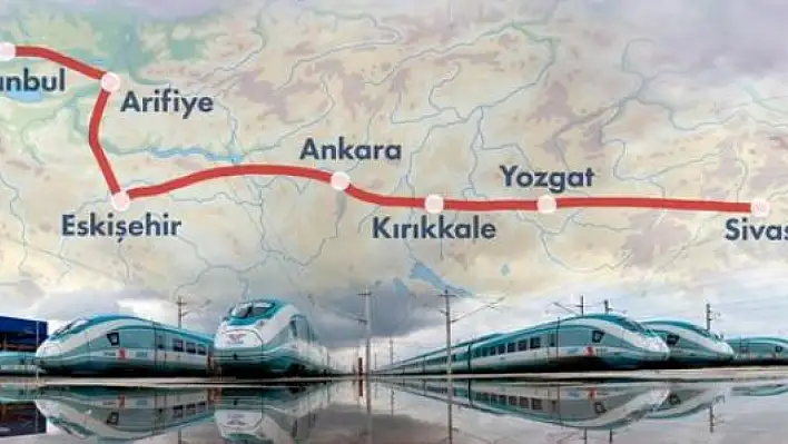 Kayseri'ye gelemeyen hızlı tren fiyatları şaşırtıyor!