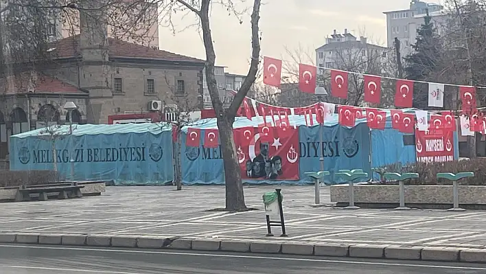 Kayseri'ye iftar çadırı kuruldu!