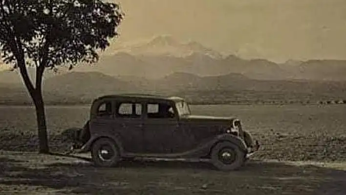 Kayseri'ye ilk otomobilin gelişi: İki kişi sayesinde coşkuyla sokaklarda gezdi!