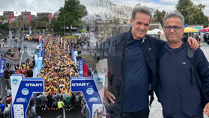 Kayseri'ye Mersin'den Yarı Maraton için geldiler!