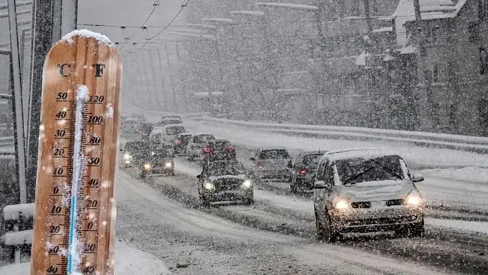 Kayseri'ye nisan karı! İşte saatlik hava tahmin raporu... (14 Nisan)