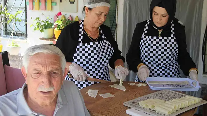 Kayseri'nin kuru kaymağı adını duyuruyor