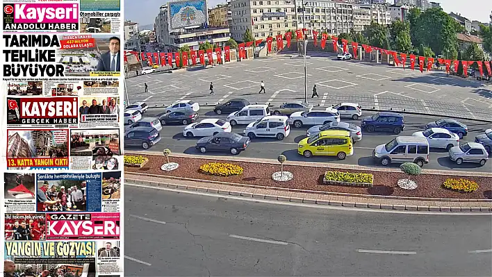 Kayseri yerel gazeteleri 12 Ağustos'a hangi manşetlerle çıktı?
