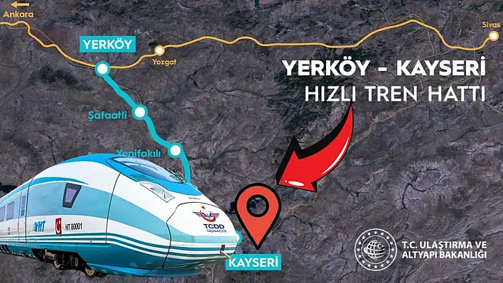 Kayseri yüksek hızlı tren projesinde kritik eşik: Santral ayağında süreç başladı!