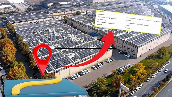 Kayserili dev şirket adresini değiştirdi!