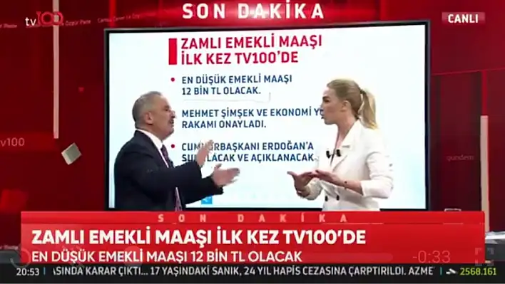 Kayserili gazeteci açıkladı - Emekli maaşına zam!