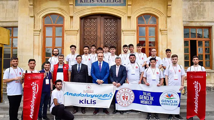 Kayserili gençler Kilis'te