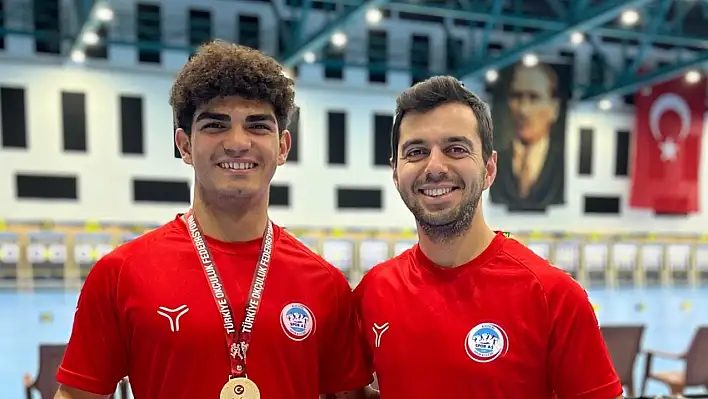 Kayserili sporcu hedefi 12'den vurdu!