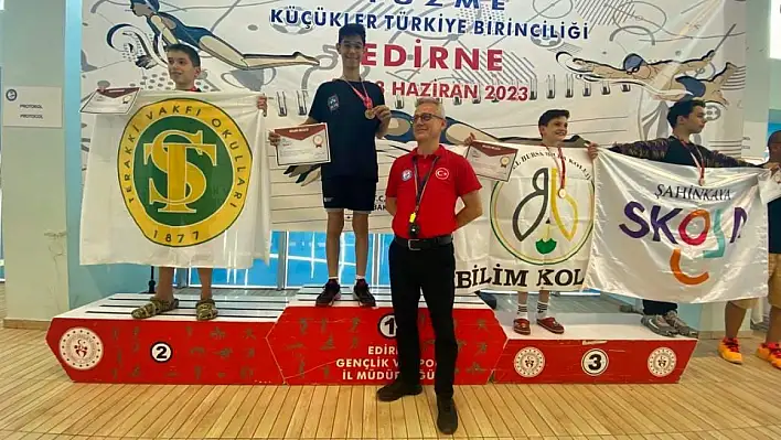 Kayserili sporcu şampiyonaya damga vurdu