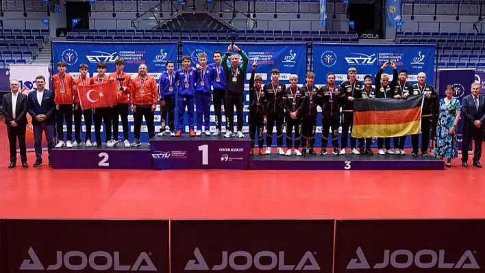 Kayserili sporcular Avrupa'da tarih yazdı!