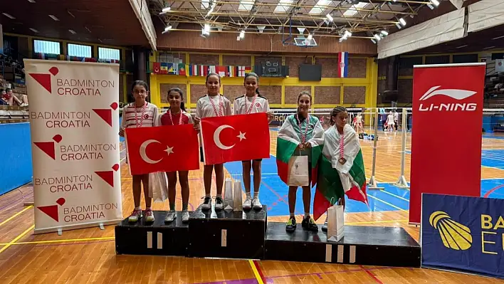 Kayserili sporcular Hırvatistan'dan  3 altın, 1 gümüş madalya ile döndü!