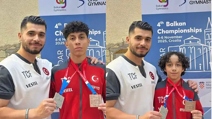 Kayserili sporcular Hırvatistan'dan bronz madalya ile döndü!