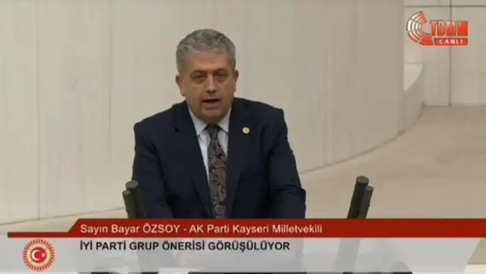 Kayserili vekil Özsoy'dan ÇED tartışmalarına yanıt!