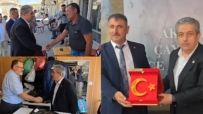 Kayserili Vekile Yozgat'ta büyük ilgi:  Hangi ilçeleri ziyaret etti?