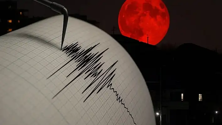 Kayserililer merak ediyor, uzmanı açıkladı: Kanlı ay tutulması depremi tetikler mi?