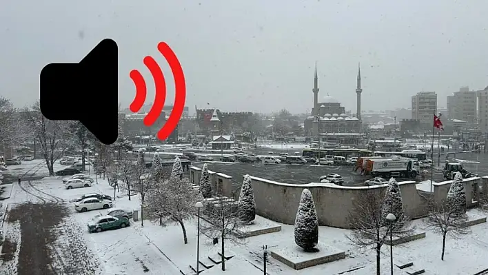 Kayserilileri korkutan ses: Yürürken aman dikkat!