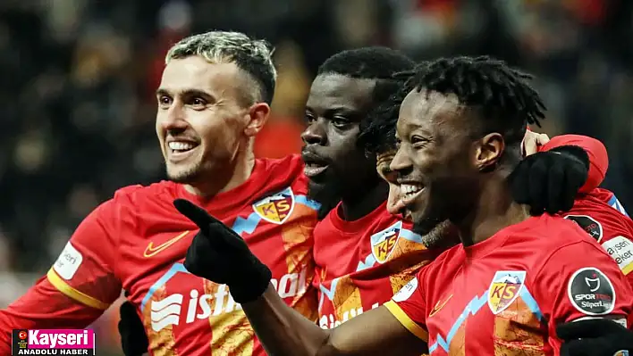 Kayserispor 10. kez kazandı