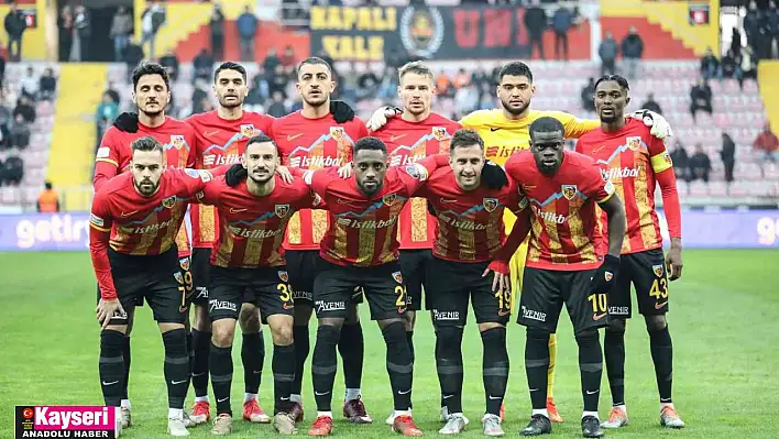 Kayserispor 3 maçtır kazanamıyor