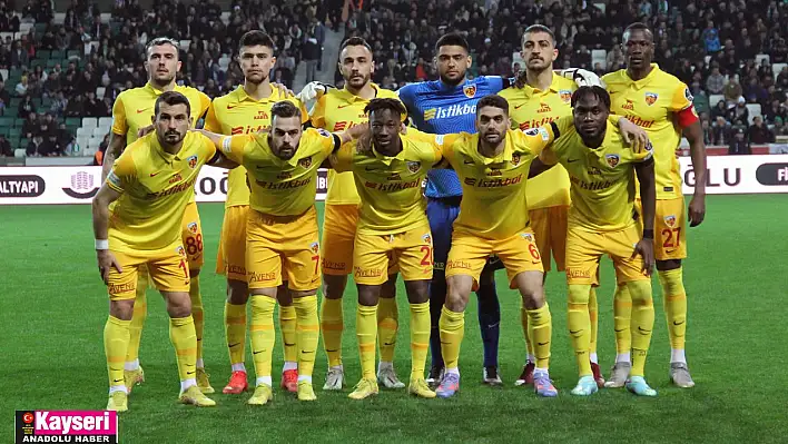 Kayserispor 3 puanla dönüyor: 1-2