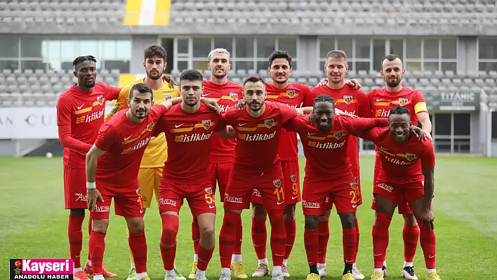 Kayserispor 3'te 3 yaptı ve kampı bitirdi