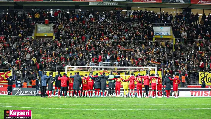 Kayserispor 4 maç sonra kazandı