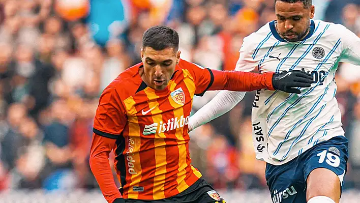 Kayserispor 5 sezondur Fenerbahçe'yi yenemiyor