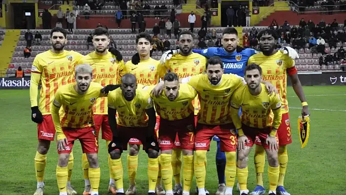 Kayserispor 6 maçtan puansız ayrıldı!