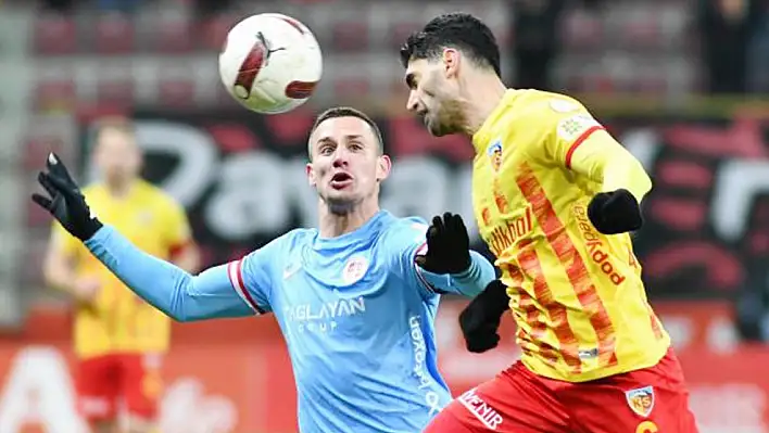 Kayserispor'da üç puan hasreti... 9 maçtır kazanamıyor