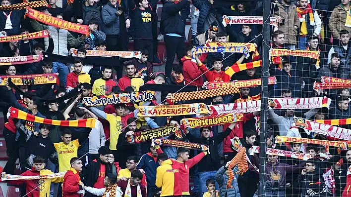 Kayserispor'a Taraftar Tam Destek!