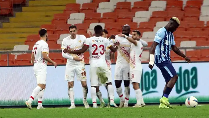 Kayserispor Adana'da ilk kez kazandı!