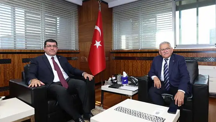 Kayserispor Başkanı Açıkalın'dan Büyükkılıç'a ziyaret!