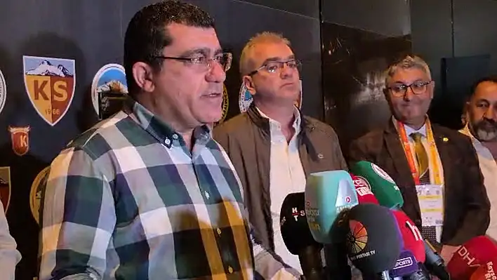 Kayserispor-Beşiktaş maçının ardından ilk açıklama Başkan Açıkalın'dan geldi!