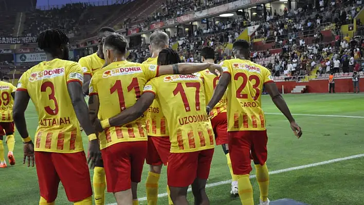 Kayserispor bir ilki başardı!