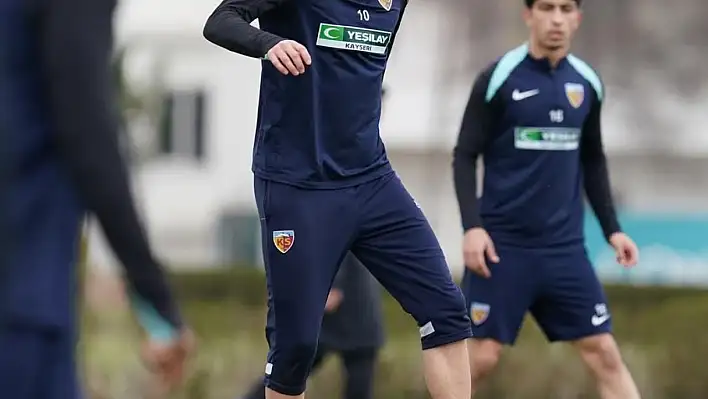 Kayserispor'da mesai başladı