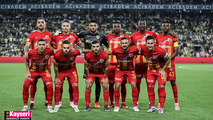 Kayserispor'da kamp kadrosu açıklandı