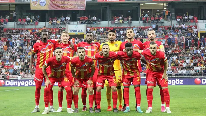 Kayserispor'da kimler kadroda?