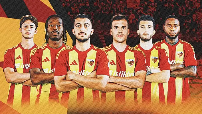 Kayserispor'un 6 futbolcusuna milli davet!
