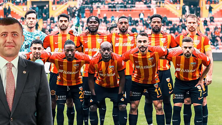 Kayserispor'dan Baki Ersoy'a teşekkür...