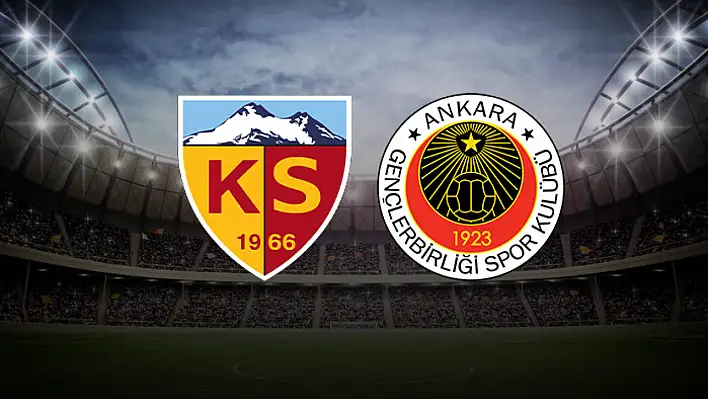 Kayserispor - Gençlerbirliği maçı hakemi belli oldu