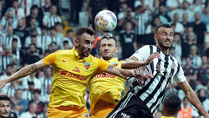 Kayserispor ile Beşiktaş 55. kez karşı karşıya