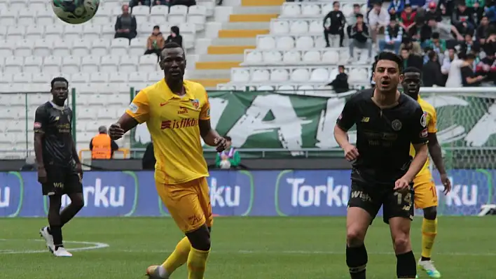 Kayserispor kaçtı Konyaspor kovaladı: 2-2