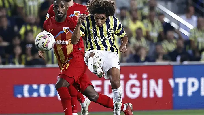 Kayserispor puan tablosundaki  yerini korudu